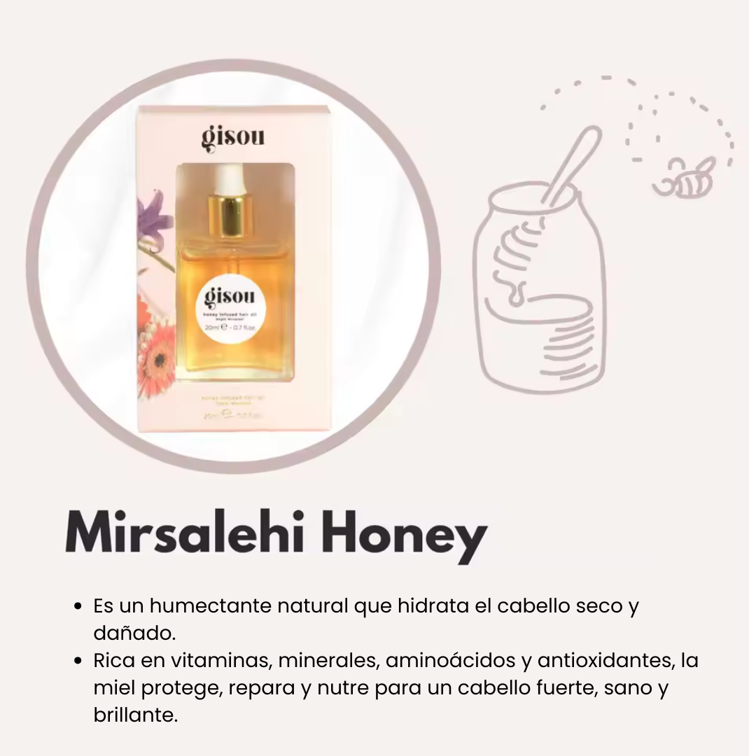 Gisou Honey Infused Hair Oil - Aceite Capilar Infusionado con Miel (20ml)